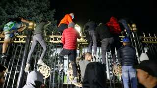 Post-election protests put Kyrgyzstan on brink of revolt