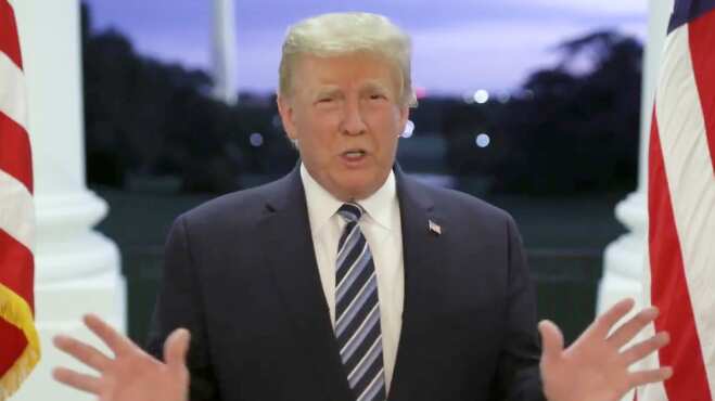US President Donald Trump discharged from hospital