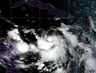 Hurricane Delta heads towards Louisiana