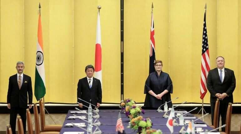 United States bats for formalisation of Quad