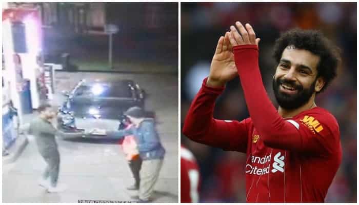 Liverpool's Mo Salah steps in to confront group harassing homeless man