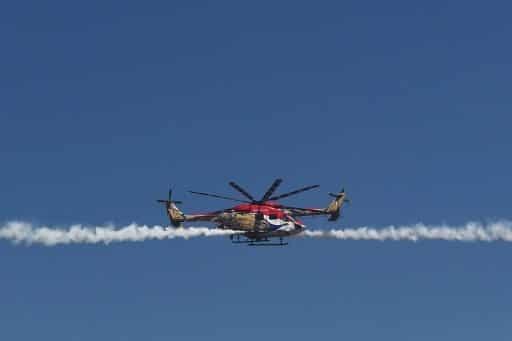 Indian Air Force Sarang acrobatic team