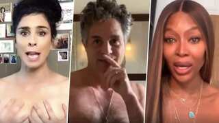 Mark Ruffalo, Naomi Campbell, Sarah Silverman and others go nude to spread awareness about mail-in voting