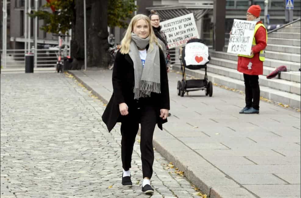 16-yr old Aava Murto becomes Prime Minister of Finland for one day
