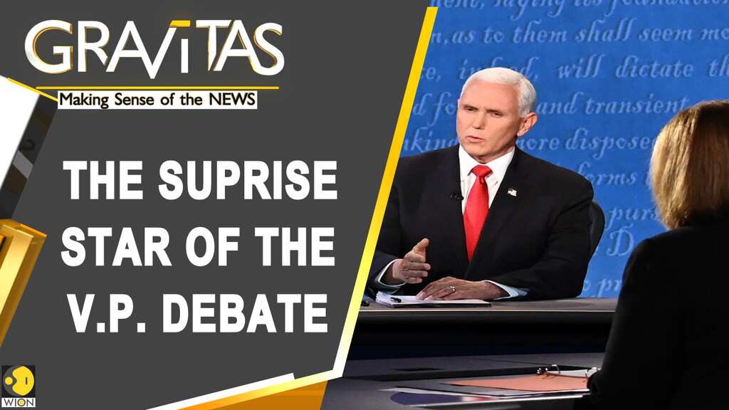 Gravitas: Fly on Mike Pence's head steals the show | US Election 2020