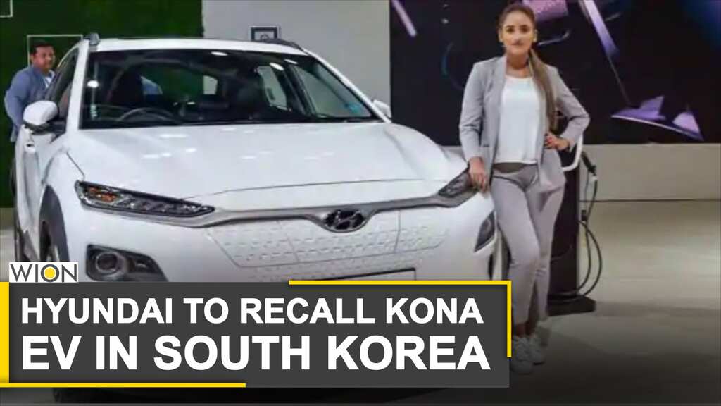 Hyundai to recall Kona EV in South Korea over concerns of fire risk