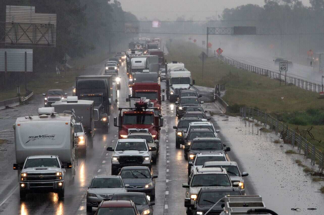 Residents leave Louisiana as Hurricane Delta set for 'devastating damage'