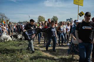 QAnon is thriving in Germany. The extreme right is delighted