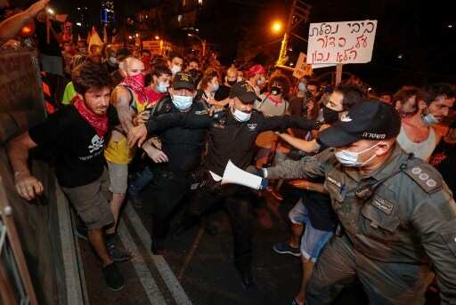 Anti-Netanyahu protests erupt in Israel amid coronavirus restrictions Anti-Netanyahu protests erupt in Israel amid coronavirus restrictions