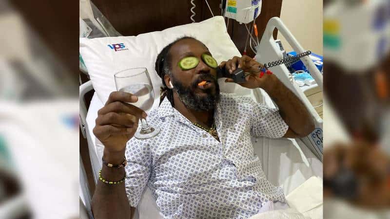 IPL 2020: KXIP's Chris Gayle provides health update from hospital, says 'will never go down without a fight' IPL 2020: KXIP's Chris Gayle provides health update from hospital, says 'will never go down without a fight'