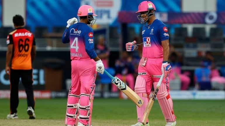 IPL 2020: Tewatia rises to occasion as Rajasthan beat Hyderabad by 5 wickets IPL 2020: Tewatia rises to occasion as Rajasthan beat Hyderabad by 5 wickets