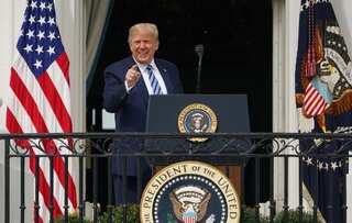 It looks like I'm immune from coronavirus, says Trump