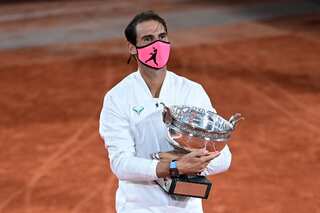 Nadal defeats Djokovic to win 13th French Open, equals Federer's 20 Grand Slam wins