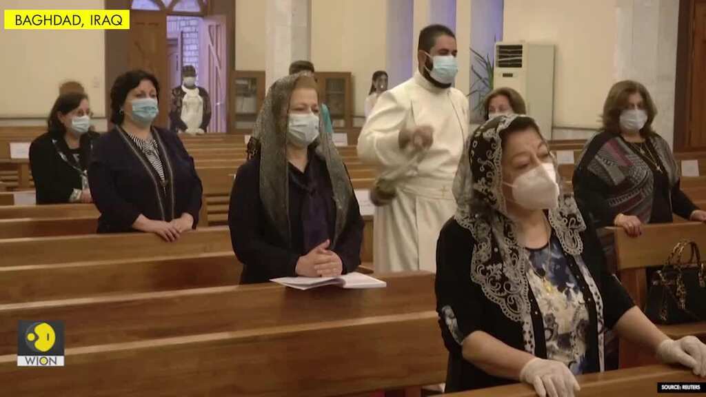 Churches in Baghdad reopen their doors after months of closure