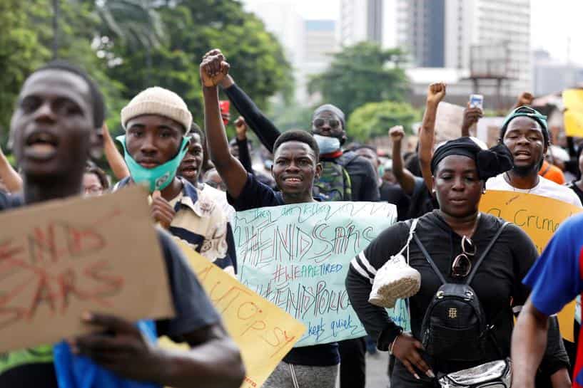 Nigeria's police disbands controversial anti-robbery squad after protests Nigeria's police disbands controversial anti-robbery squad after protests