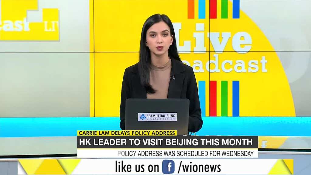 Hong Kong leader Carrie Lam postpones annual policy address