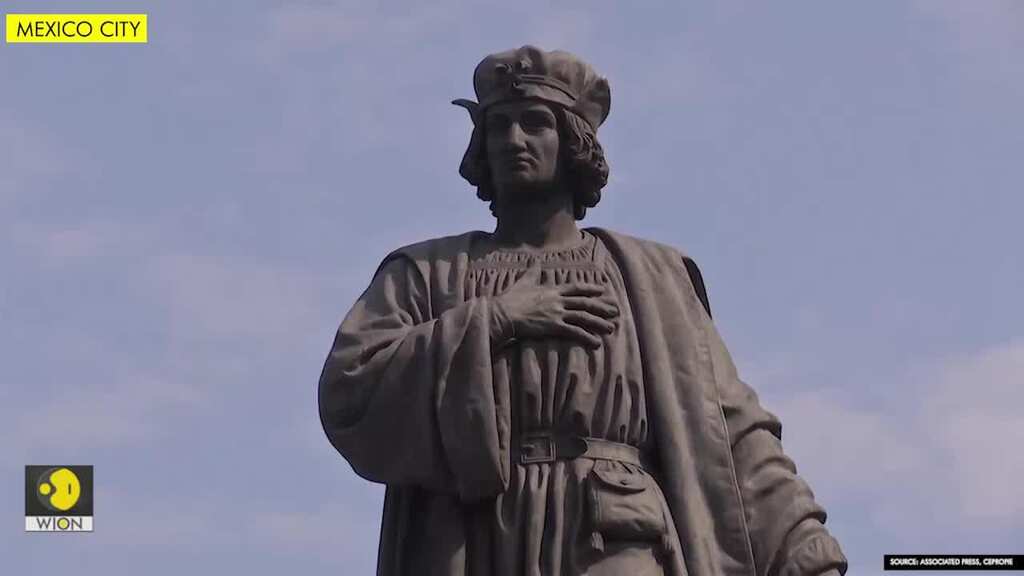 Mexico City marks Columbus Day without statue