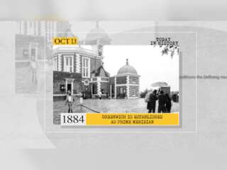 October 13 in history: Establishment of Greenwich as prime meridian and more