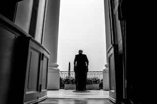 Trump is giving up