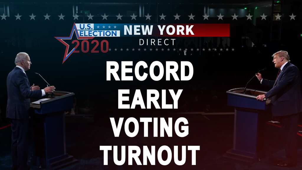 Over 10 million Americans cast votes | U.S. Election 2020 New York Direct