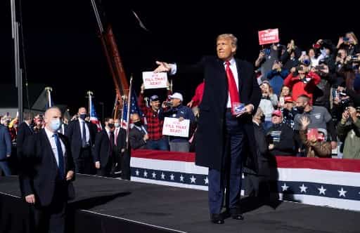 We're going to crush the virus very quickly, it's happening already, says Trump in Pennsylvania rally