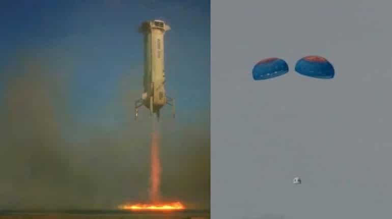 New Shepard capsule: Bezos' Blue Origin conducts successful test flight for space tourism New Shepard capsule: Bezos' Blue Origin conducts successful test flight for space tourism