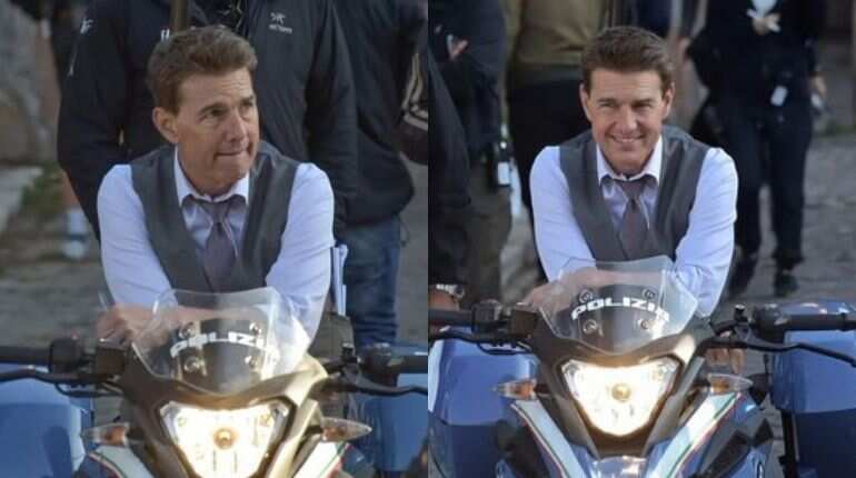 Tom Cruise rides an Indian make BMW bike in his next 'Mission: Impossible 7'