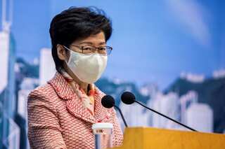 Hong Kong seeking closer integration with mainland China, Lam says