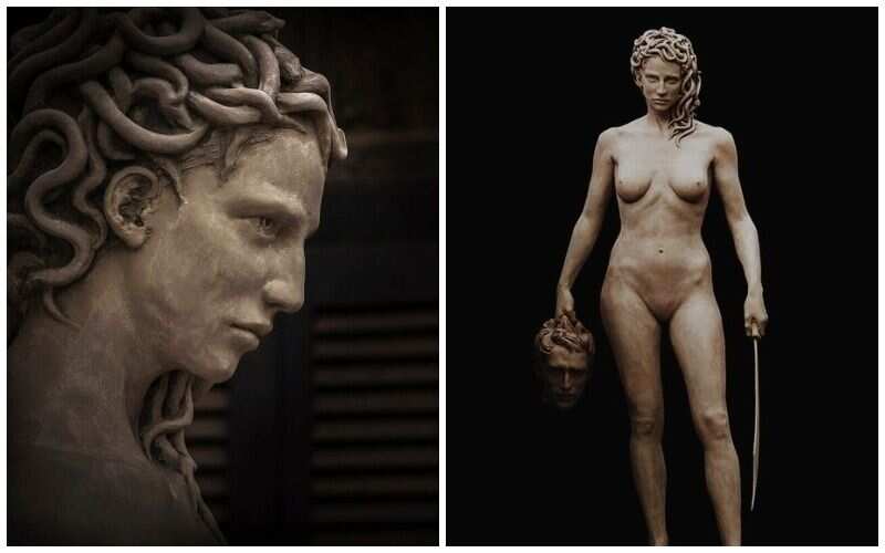 Artist busts the myth around Medusa: Statue honours #MeToo movement