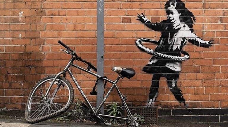 Banksy claims new artwork on Nottingham wall through Instagram post