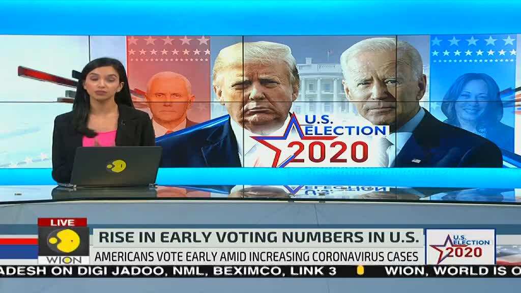 US Election 2020: Rise in early voting numbers; 23 million Americans cast early ballots