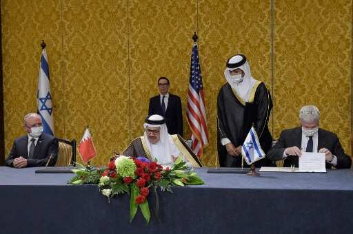 Israel, Bahrain formalise diplomatic ties