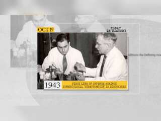 October 19 in history: Discovery of the first line of offense against tuberculosis and more