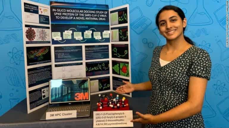 14-year-old Indian-American wins $25,000 prize over potential COVID-19 cure