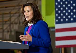 ‘Lock them all up’: Trump’s Whitmer attack fits a damaging pattern