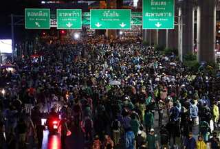 Protests in Thailand enter the fifth day