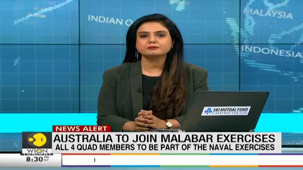 News Alert: Australia to join Malabar naval exercise for the first time