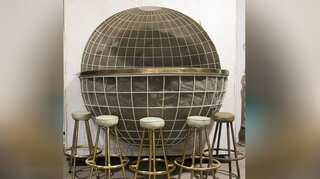 Adolf Hitler's globe-shaped bar is up for sale