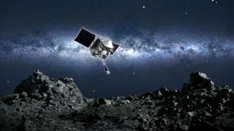 NASA releases new images to show historic landing, sample collection on asteroid