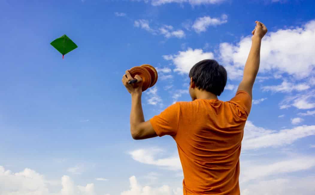 Kite flying season in Nepal, Belief that kites will keep rain away