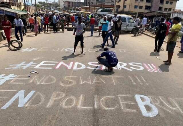 At least 12 killed in Nigeria protest shootings At least 12 killed in Nigeria protest shootings
