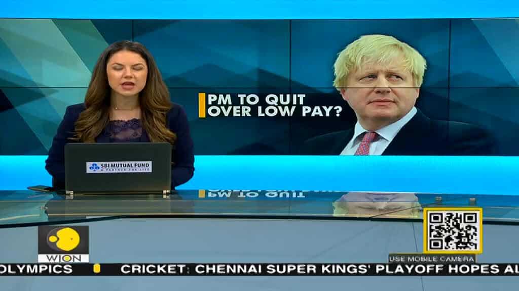 British Prime Minister Boris Johnson mulling resignation due to low salary