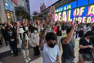Thai government shuts news site linked to ex-PM amid protests