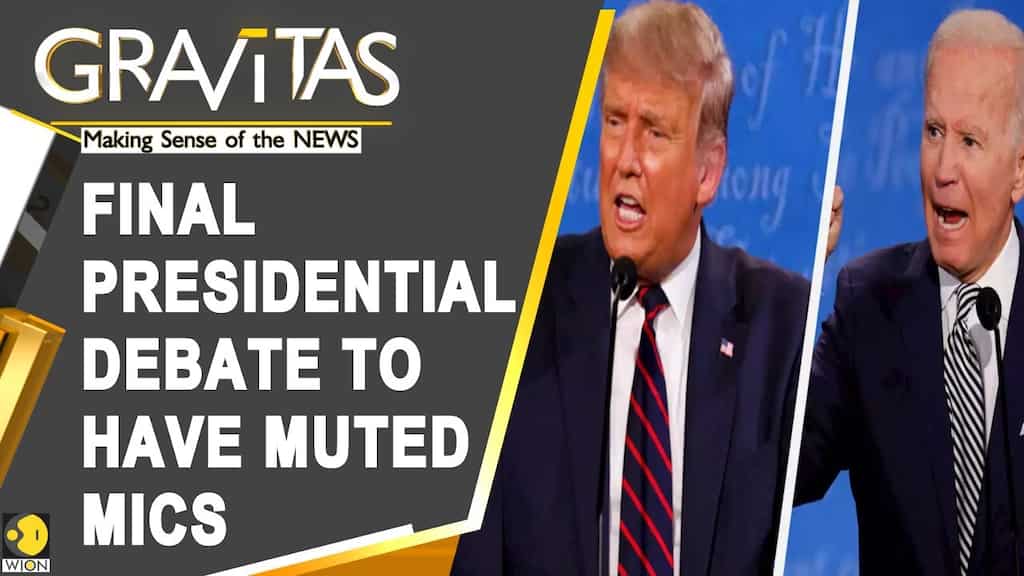 Gravitas: A 'mute button' for the last U.S. Presidential Debate