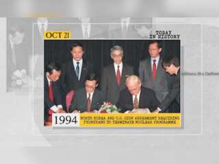 October 21 in history: China invades Tibet, US-North Korea terminate nuclear programme and more