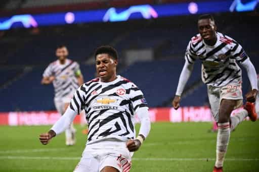 Champions League: Manchester United's Rashford stuns Paris Saint-Germain Champions League: Manchester United's Rashford stuns Paris Saint-Germain