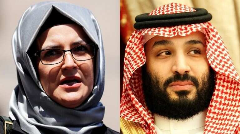 Jamal Khashoggi: Journalist's fiancee sues Saudi crown prince Mohammed bin Salman Jamal Khashoggi: Journalist's fiancee sues Saudi crown prince Mohammed bin Salman
