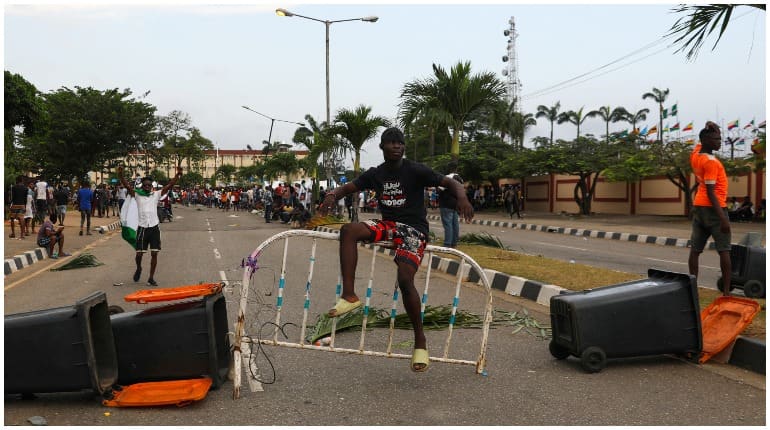 Lagos curfew eases after days of unrest in Nigeria Lagos curfew eases after days of unrest in Nigeria