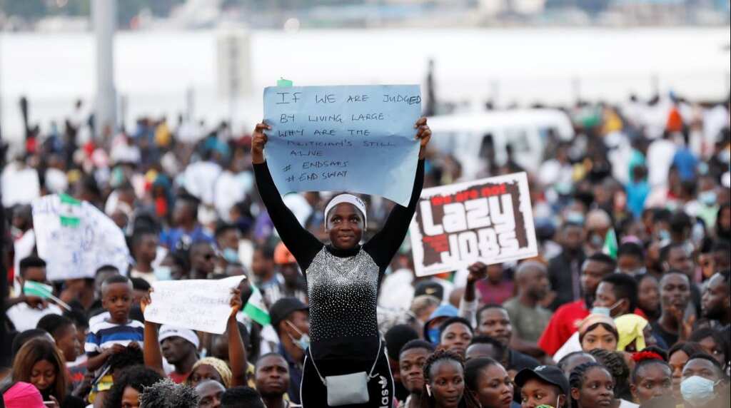 Protests against police brutality continues in Nigeria