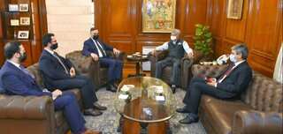 India and former Northern Alliance leader Atta Noor discuss increased level of violence in Afghanistan